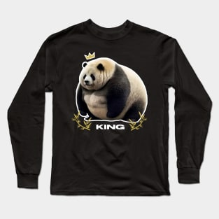 KING PANDA Long Sleeve T-Shirt